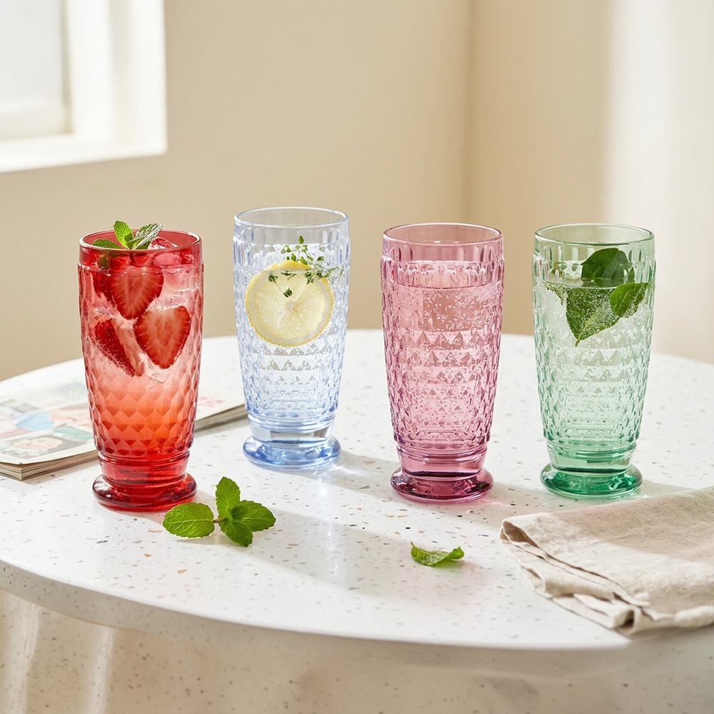 롱드링크 하이볼잔 400ml 4p 선물세트 색상고르기 가격 비교 빌레로이앤보흐 롱드링크 하이볼잔 400ml 4p 선물세트 색상고르기