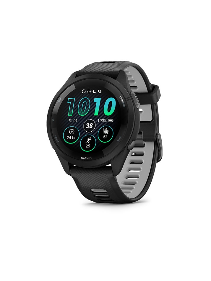 가민 포러너 265 뮤직 블랙 GPS 스마트워치