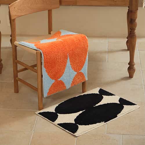 ECLAT 楕円形 ラグ［2種］