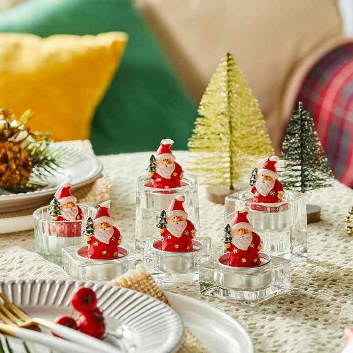 Tree Santa ティーライトキャンドル 6個
