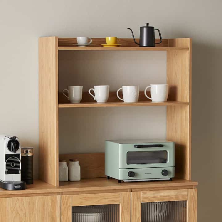 グレン 上置き棚（オーク）