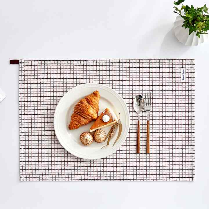 ワッフル キッチンクロス 40*60cm RED