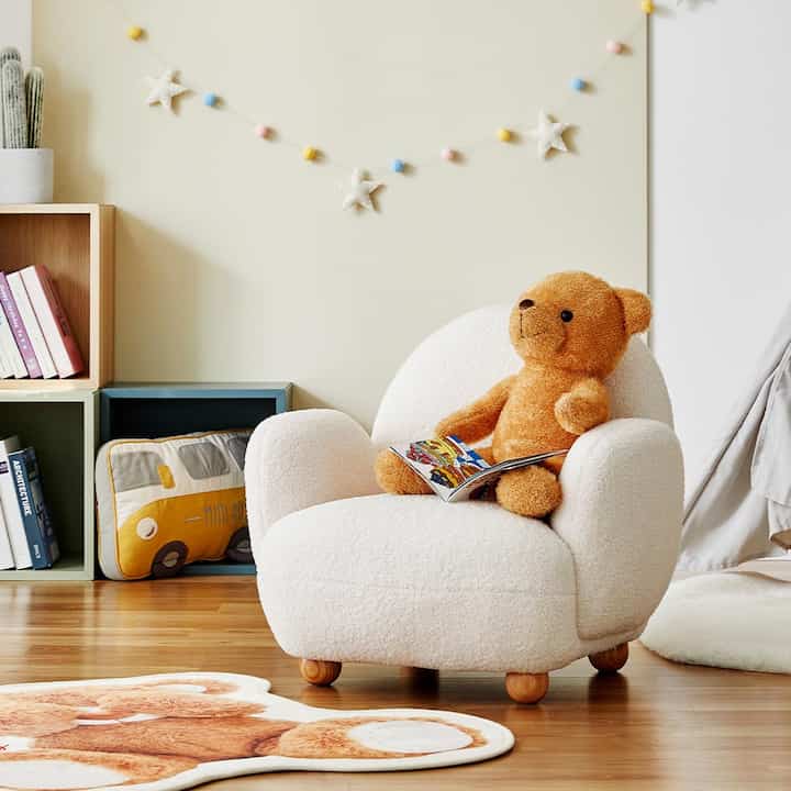 ロイ ブークレー キッズ ソファ