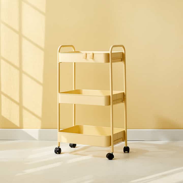  3段メタルワゴン［2色］