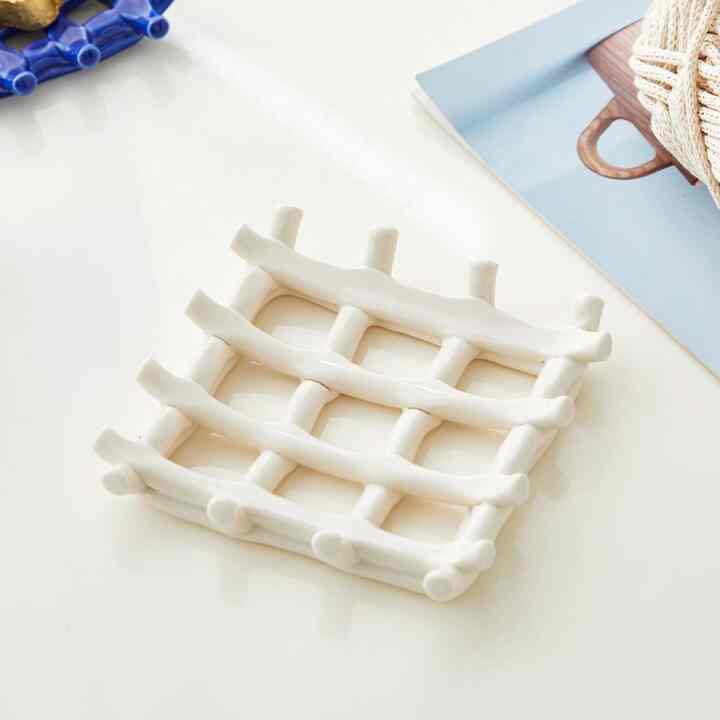 Craft セラミックコスター クリーム