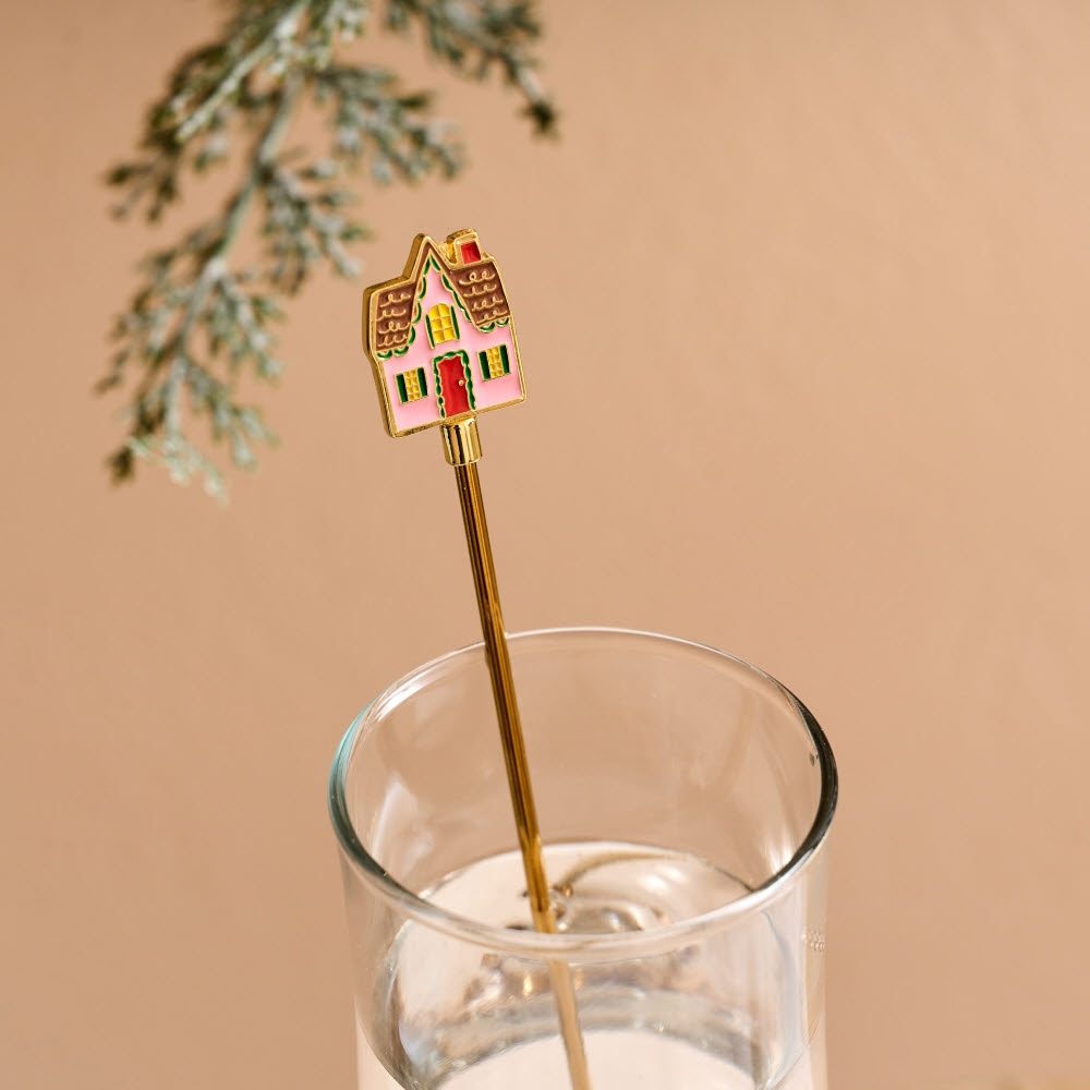 XMAS 메리티파티 스테인레스 머들러스틱 쿠키하우스 20cm 가격 비교 모던하우스 XMAS 메리티파티 스테인레스 머들러스틱 쿠키하우스 20cm
