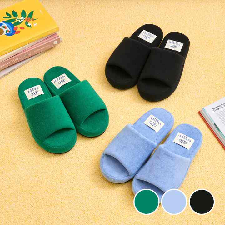 コットンテリスリッパ［3色］