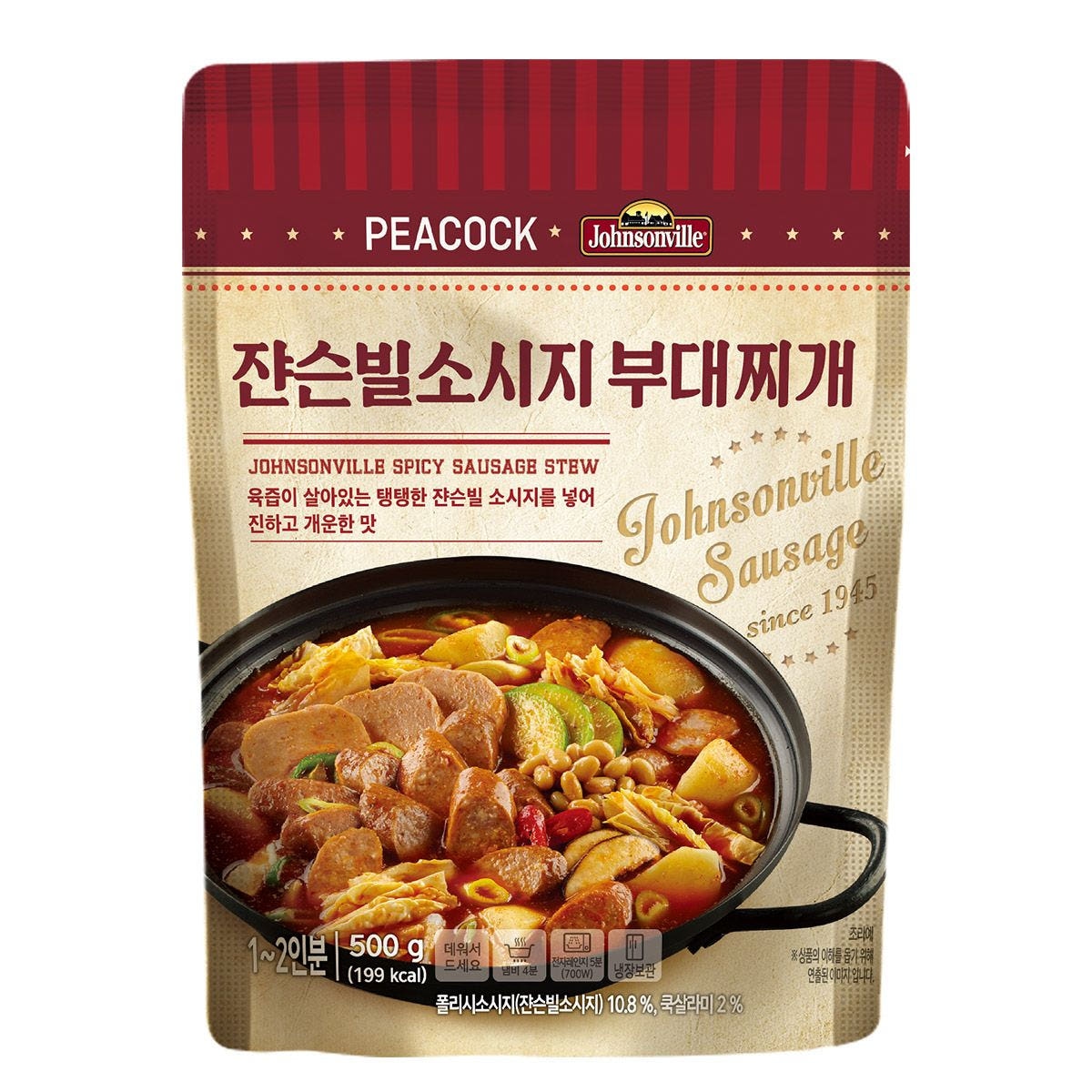 피코크 쟌슨빌 소시지 부대찌개 500g 외 4종 5개 골라담기 가격 추이 피코크 피코크 쟌슨빌 소시지 부대찌개 500g 외 4종 5개 골라담기 - 최저가 28,400원