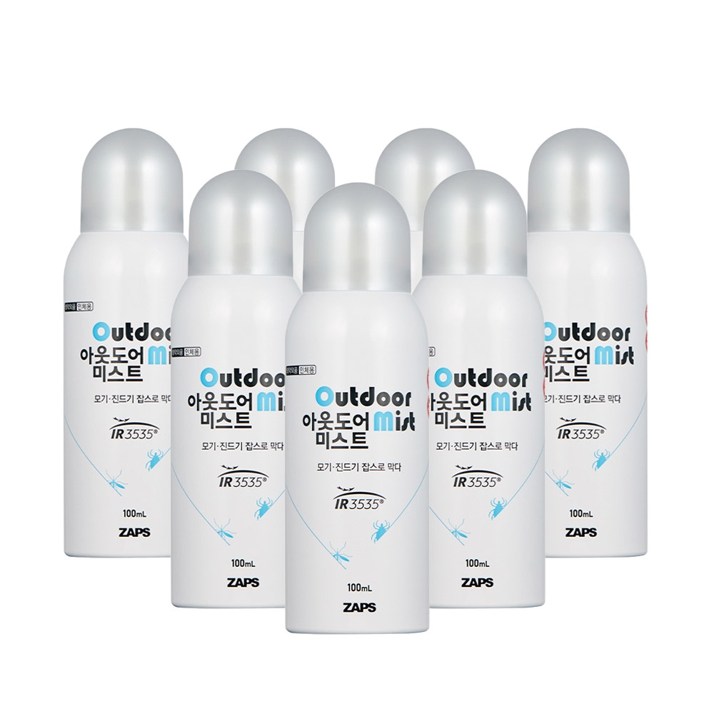 여행용 모기 기피제 아웃도어 미스트 100ml 뎅기열예방 10개 가격 추이 잡스 여행용 모기 기피제 아웃도어 미스트 100ml 뎅기열예방 10개 - 최저가 102,000원