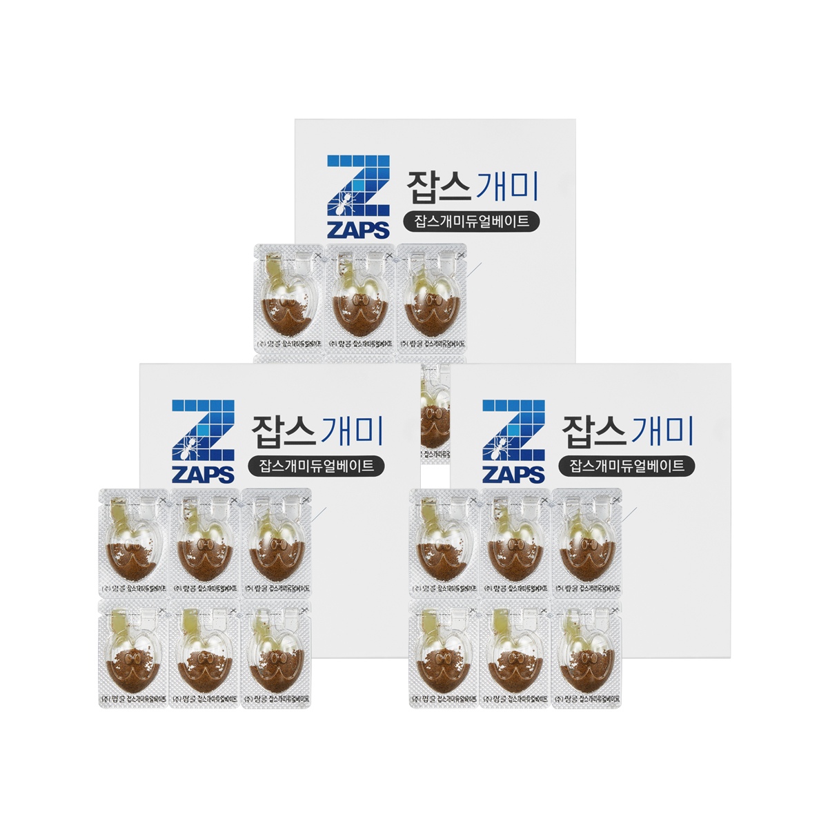 잡스 확실한 집개미 유인 살충제 개미 듀얼베이트(과립+액상) 6입 3세트 - 최저가 36,000원