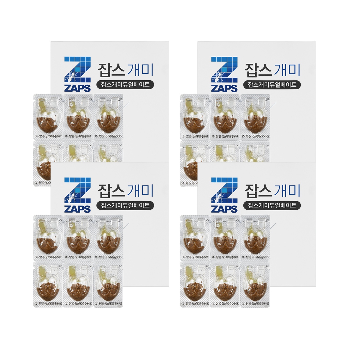 잡스 확실한 집개미 유인 살충제 개미 듀얼베이트(과립+액상) 6입 4세트 - 최저가 48,000원