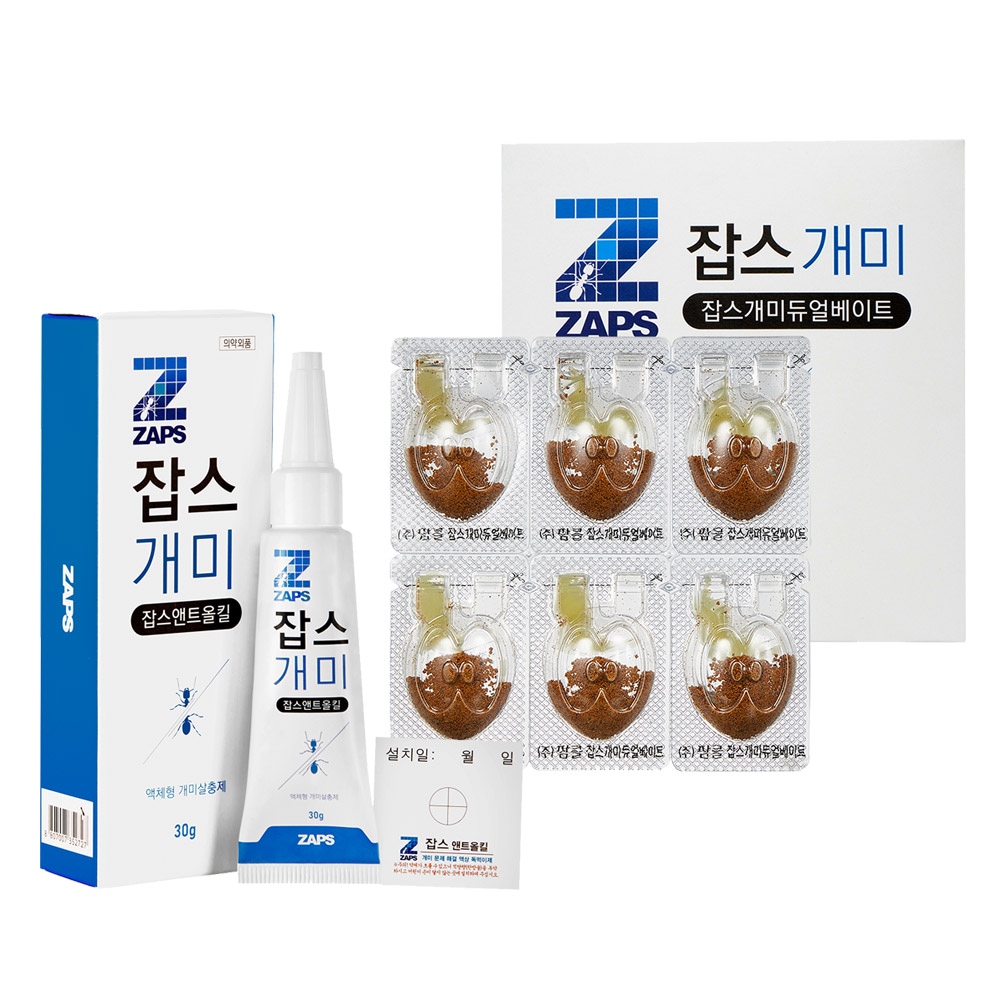 국민개미약 개미듀얼베이트 6입 앤트올킬 30g 세트 개미약 유인 살충제 가격 비교 잡스 국민개미약 개미듀얼베이트 6입 앤트올킬 30g 세트 개미약 유인 살충제