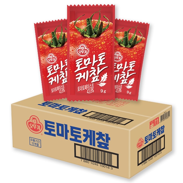 토마토케찹 (9g) x 200 (1박스) 가격 비교 오뚜기 토마토케찹 (9g) x 200 (1박스)