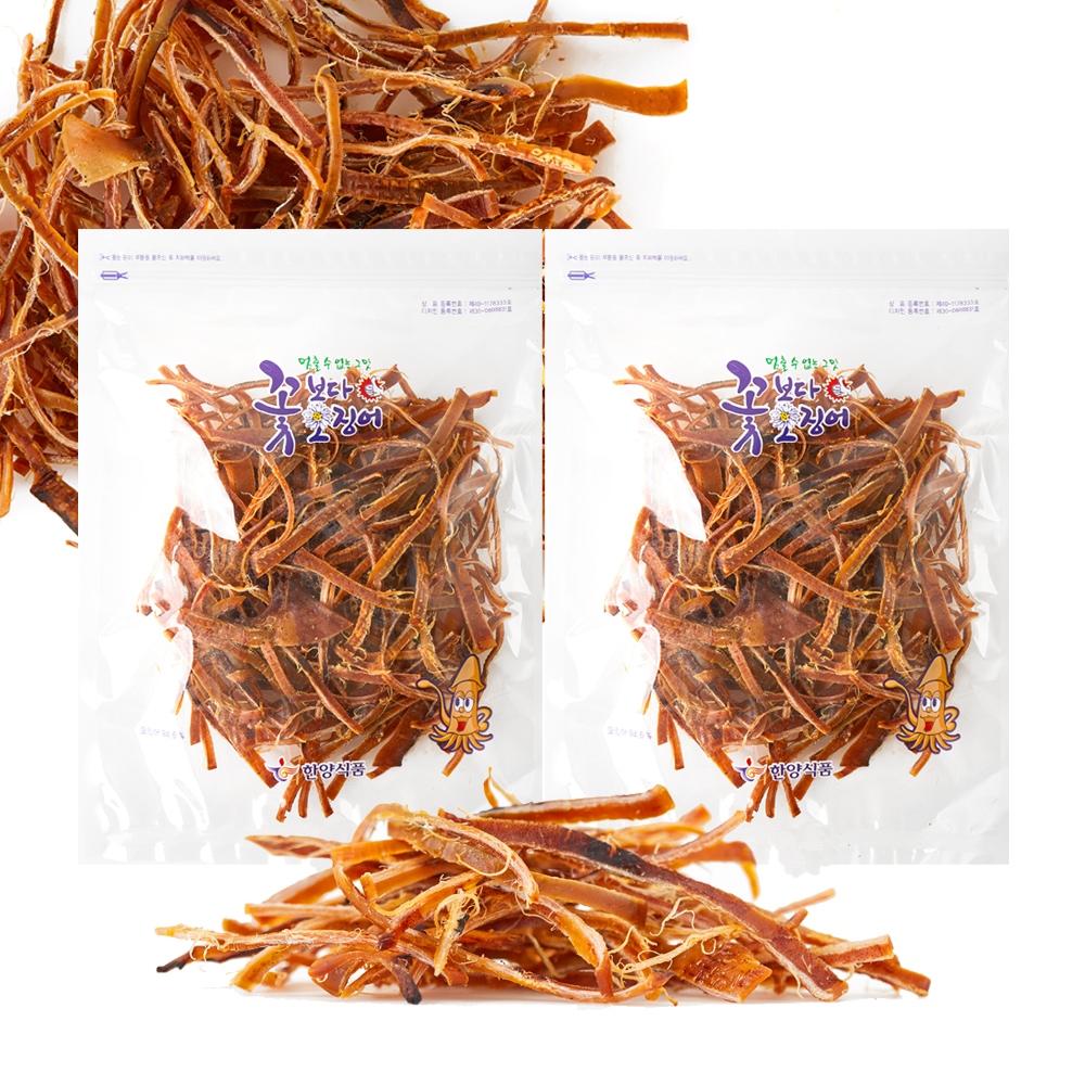 너트리 한양식품 꽃보다오징어 230g+230g 총 2봉 오리지날 외 소프트/숏바디
