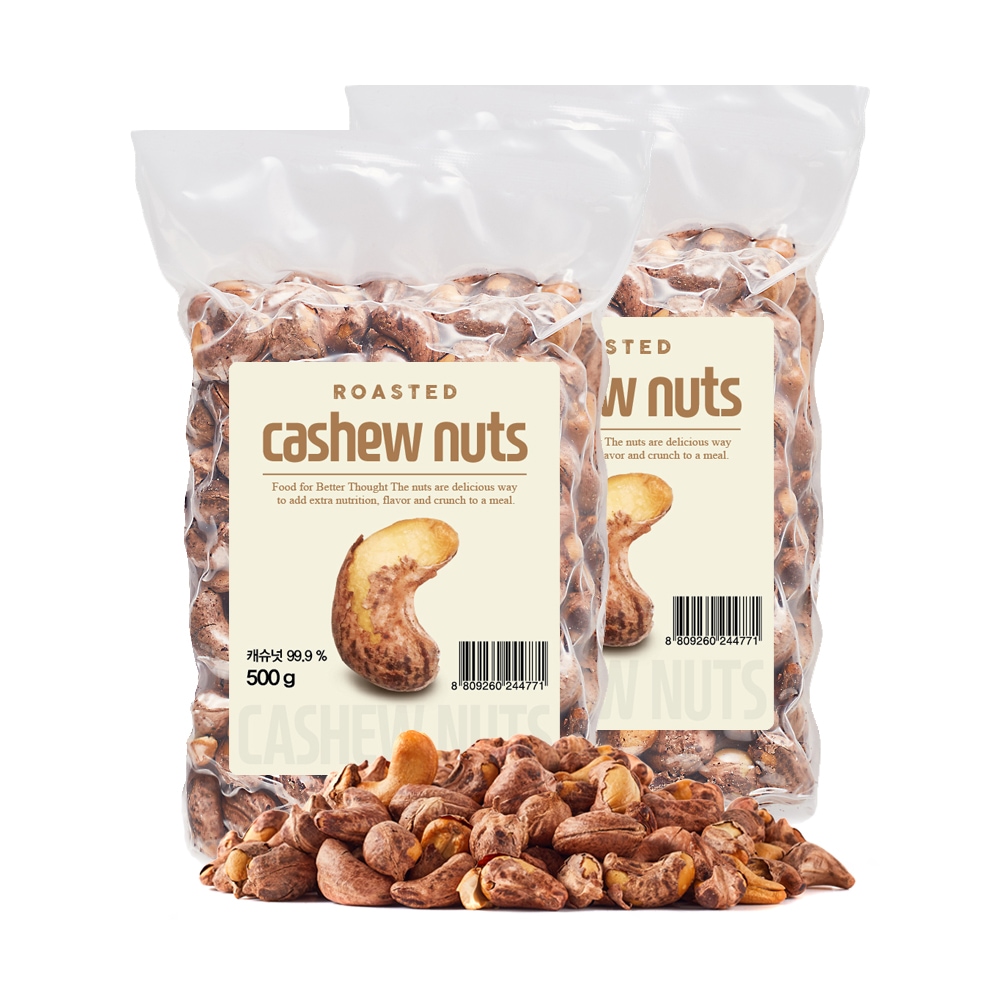 까먹는 껍질 구운캐슈넛 500g x 2개 가격 비교 너트리 까먹는 껍질 구운캐슈넛 500g x 2개