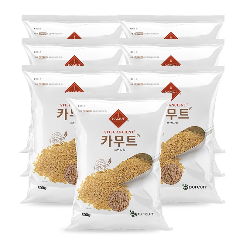 KAMUT 정품 카무트 순수 고대곡물 브랜드밀 500gX7봉 가격 비교 이푸른 KAMUT 정품 카무트 순수 고대곡물 브랜드밀 500gX7봉