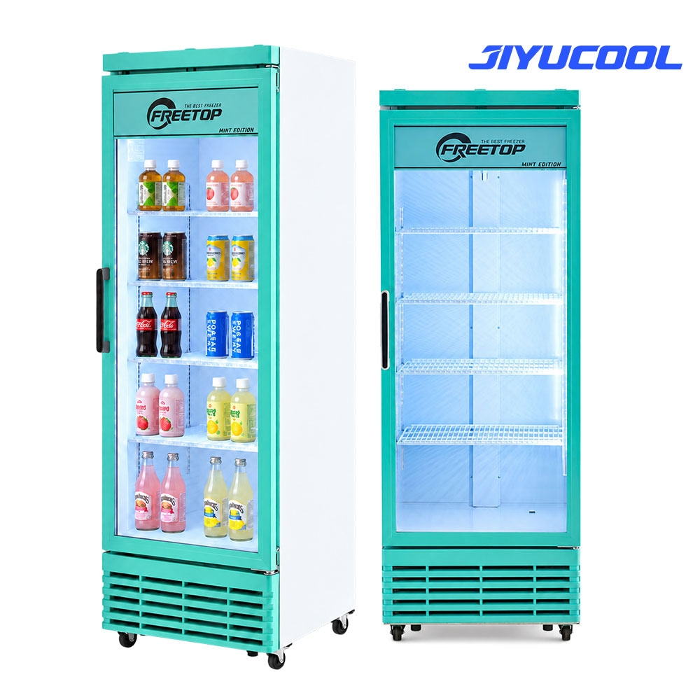 음료냉장고 국산 1등급 업소용 냉장 쇼케이스 민트 385L FT-470RG 가격 비교 프리탑 음료냉장고 국산 1등급 업소용 냉장 쇼케이스 민트 385L FT-470RG
