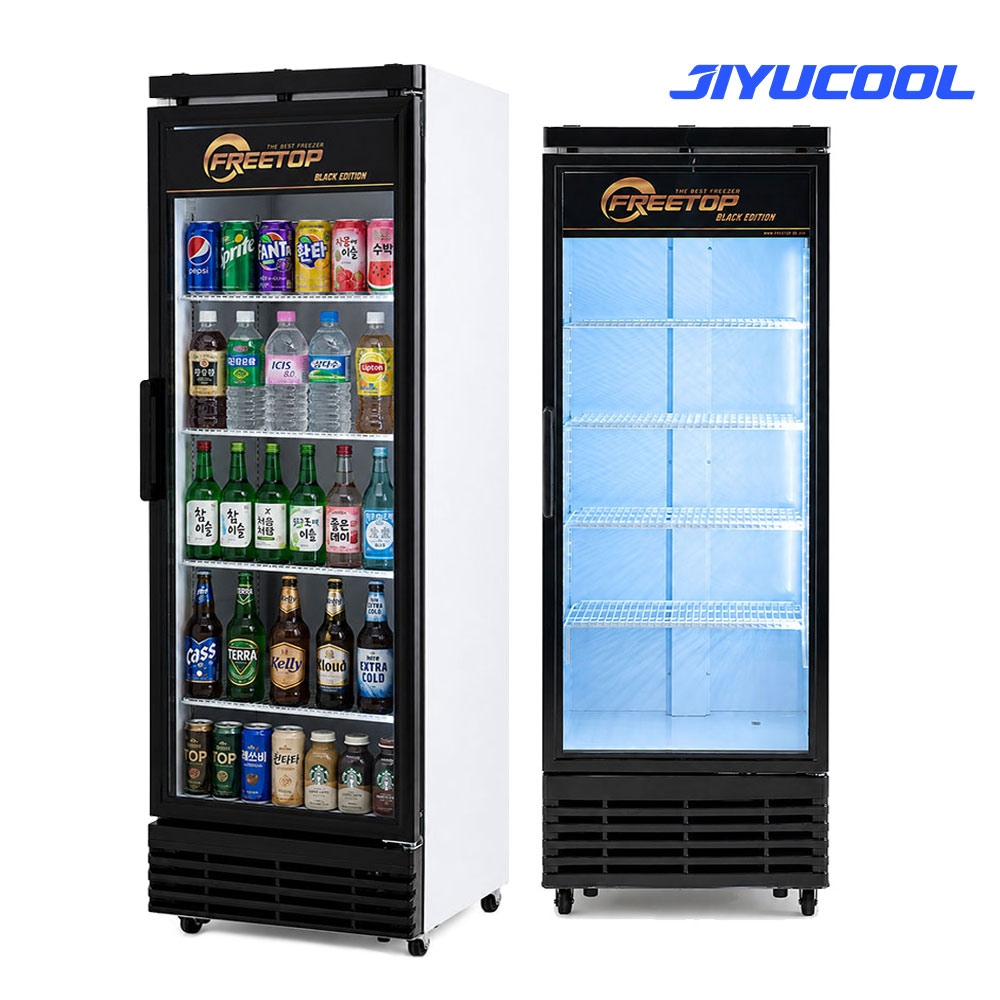 음료냉장고 국산 1등급 업소용 냉장 쇼케이스 전면블랙 385L FT-470RB 가격 비교 프리탑 음료냉장고 국산 1등급 업소용 냉장 쇼케이스 전면블랙 385L FT-470RB