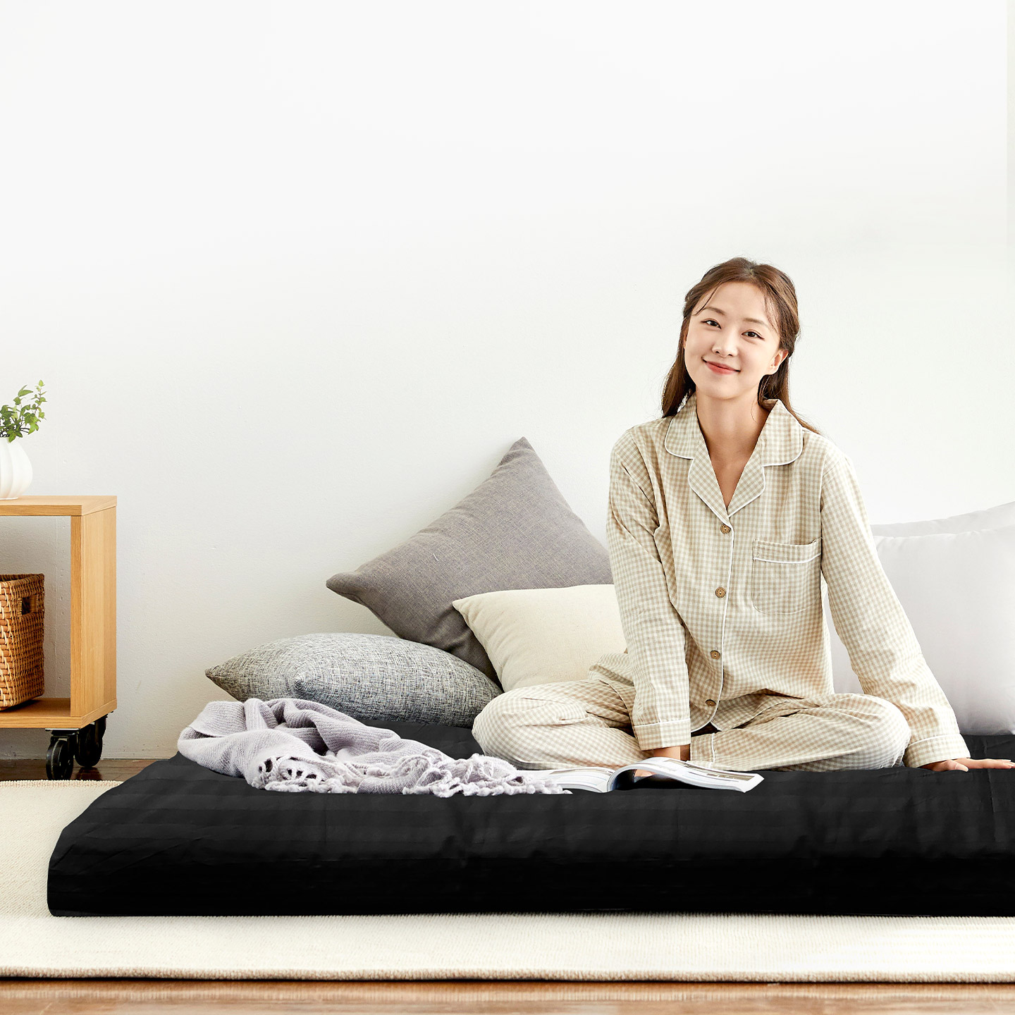 오늘의집 리브맘 12존 편안하고 푹신한 매트리스 토퍼 11cm MS/SS/Q