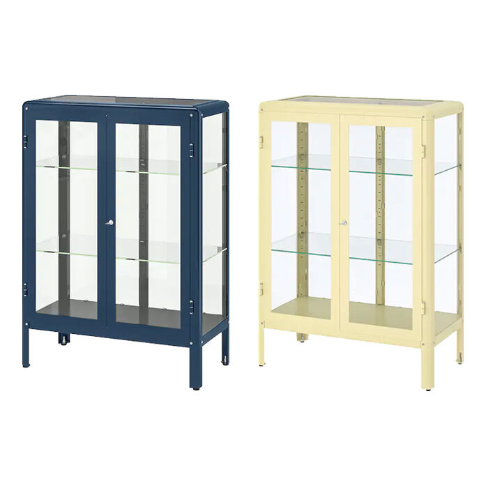 IKEA FABRIKÖR ファブリコール コレクションケース［2色］ | 棚