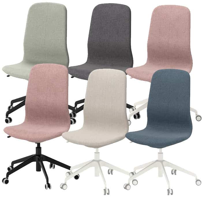 LÅNGFJÄLL ロングフィェル 会議用チェア［4色・2種］
