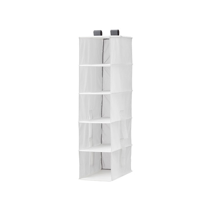 이케아 RASSLA 라슬라 5칸 수납함 25x40x98cm/행잉오거나이저/행거/의류보관함/정리함