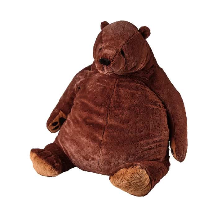 DJUNGELSKOG ジュンゲルスコグ ぬいぐるみ, ブラウン/子グマ