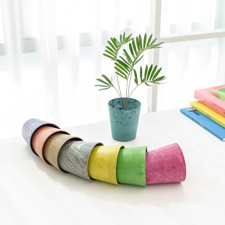 Grower Claire Artstone プラスチック 植木鉢［13色・2サイズ］