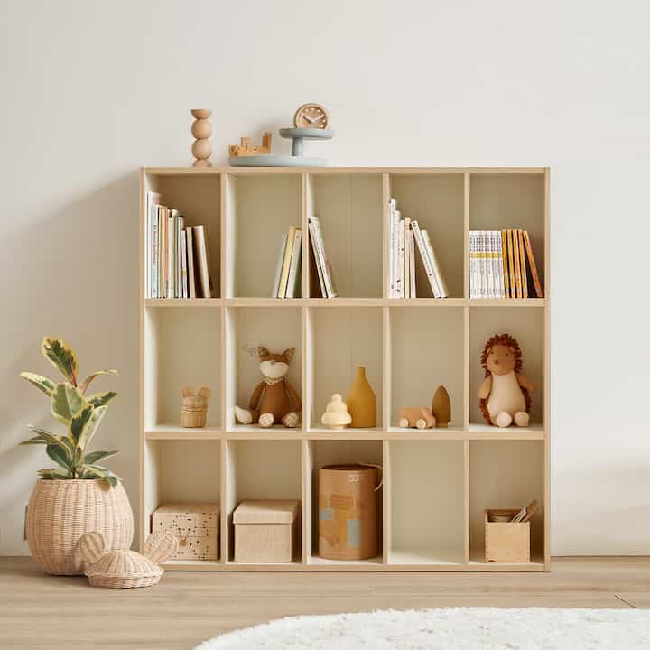 COMME キッズ 3段 シェルフ 120cm［2色］