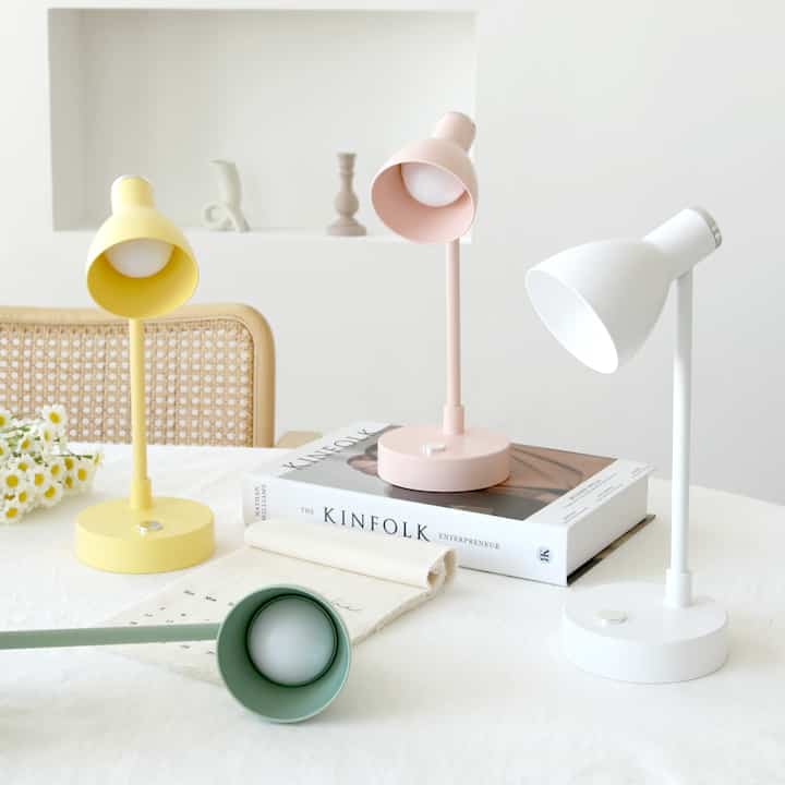 プチ LED コードレス ミニスタンドライト［4色］