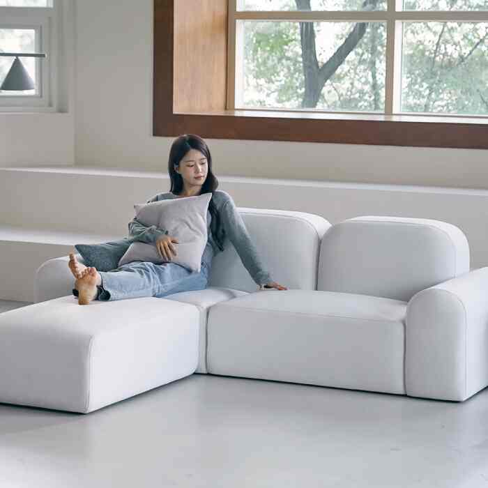 Bobble 3人掛け ファブリックソファ