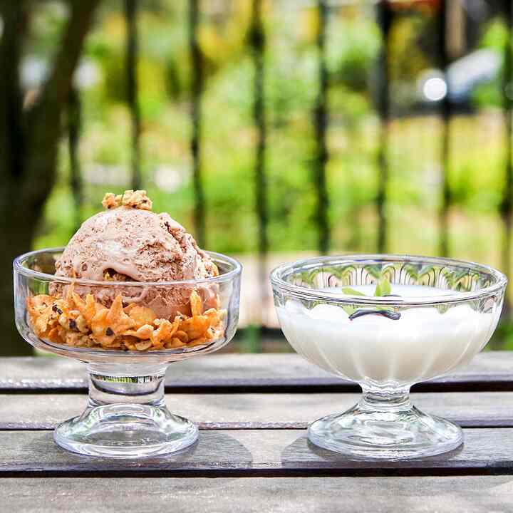 ガラス ヨーグルトボウル 2点セット