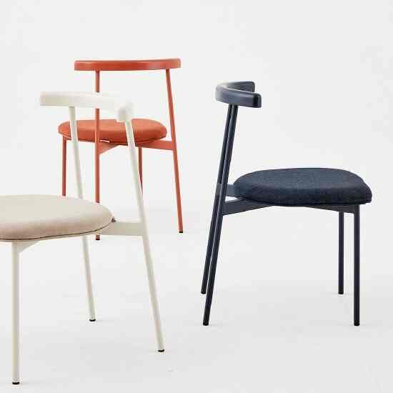 ミナ ラウンド 食卓 チェア［5色］