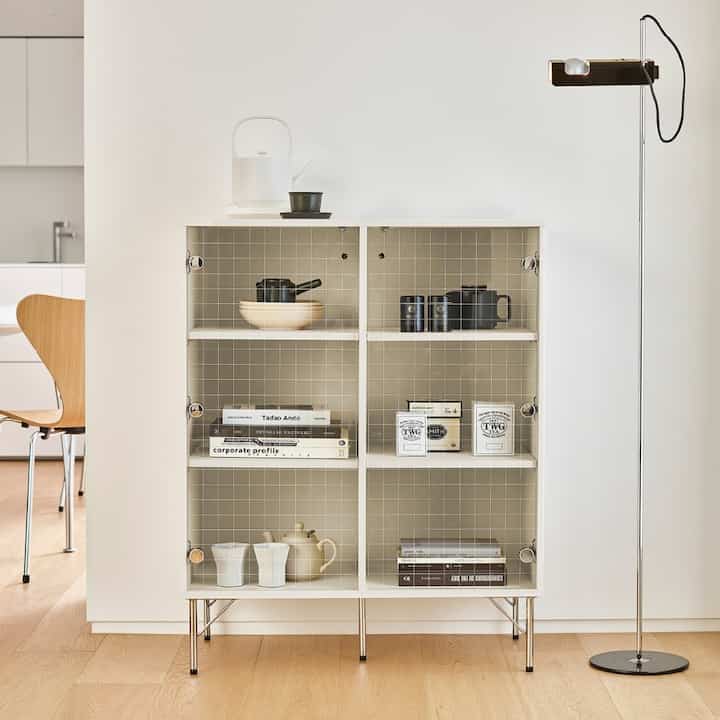 アーカイブ 80cm ガラスキャビネット［2種］