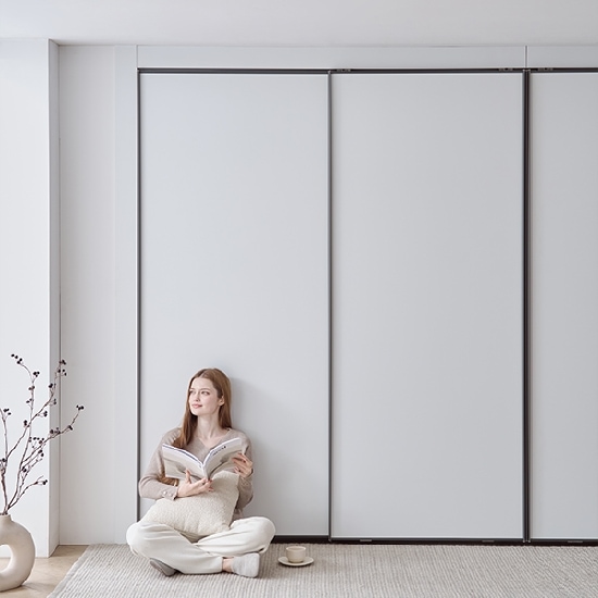 한샘 한샘몰pick 더셀렉트 비스포크 슬라이딩 붙박이장 맞춤제작 210~360cm