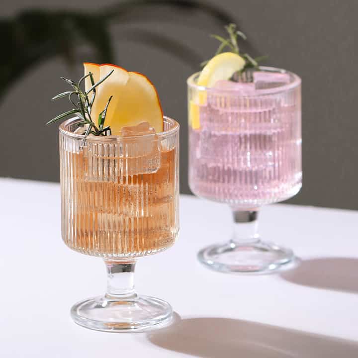 Praha pleats ゴブレット 2個セット