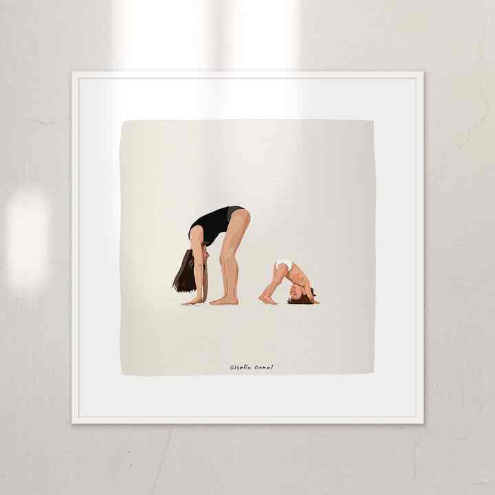 【Giselle Dekel】 Mother Daughter ポスター