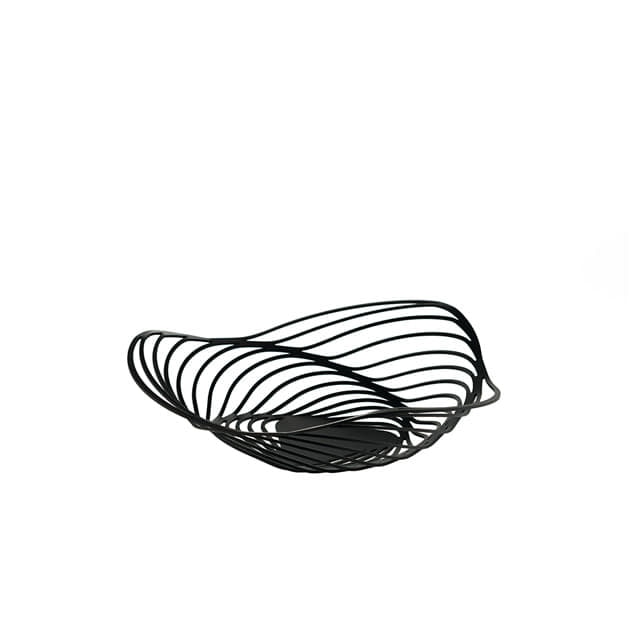 트리니티 바스켓 블랙 / ACO02 B 가격 비교 알레시(ALESSI) 트리니티 바스켓 블랙 / ACO02 B
