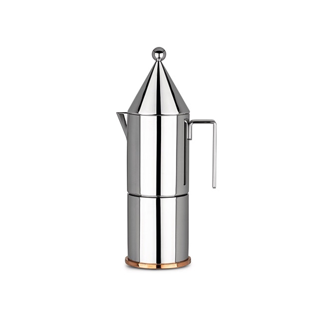 알레시(ALESSI) 라코니카 에스프레소 커피메이커 3C 실버 / 90002/3