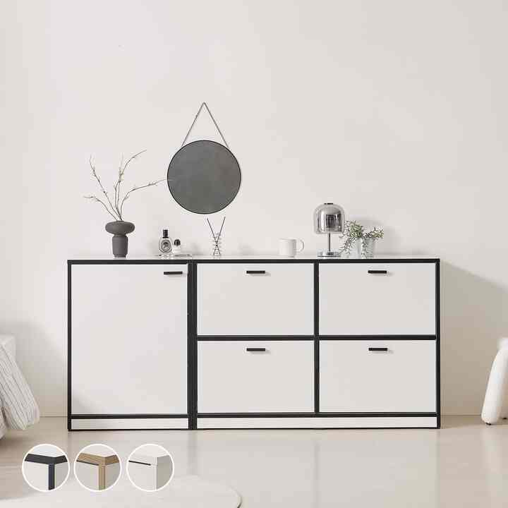 One's favorite キャビネット 180cm W35A［3色・6種］