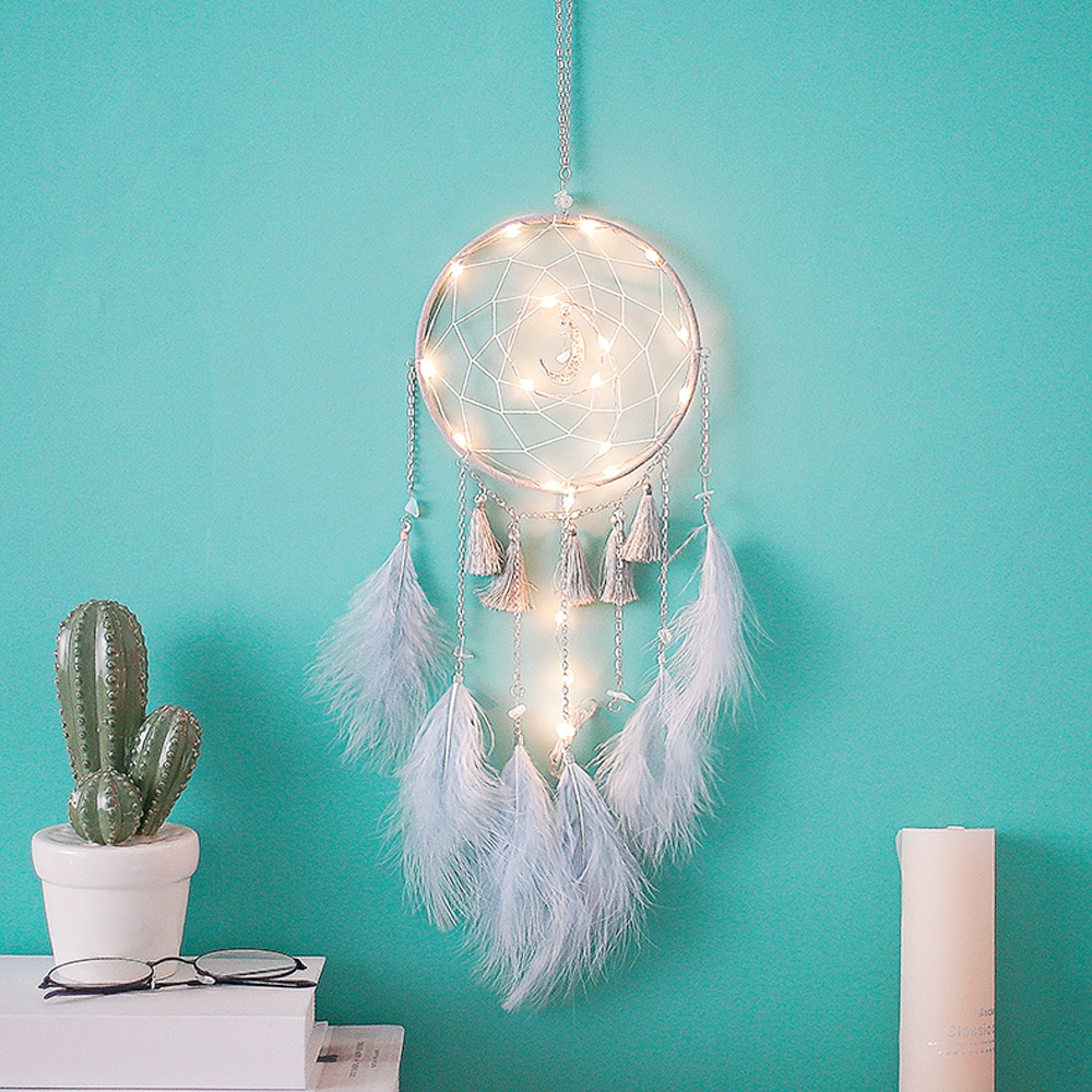 LED 달 장식 드림캐쳐 무드등 벽장식 가격 비교 심쿵샵 LED 달 장식 드림캐쳐 무드등 벽장식
