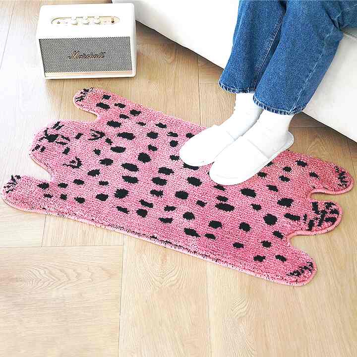 ヒョウ柄 マット