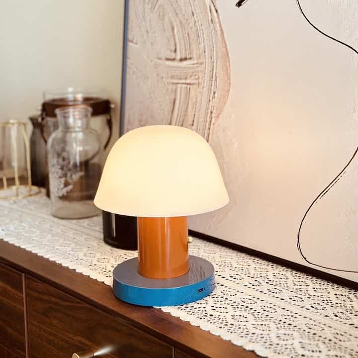 MUSHROOM テーブルランプ［2色］