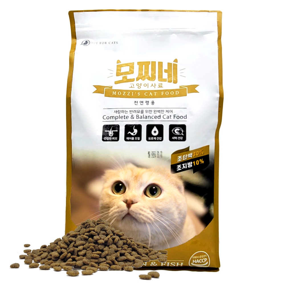 오늘의집 모찌네 전연령 5kg 고양이사료