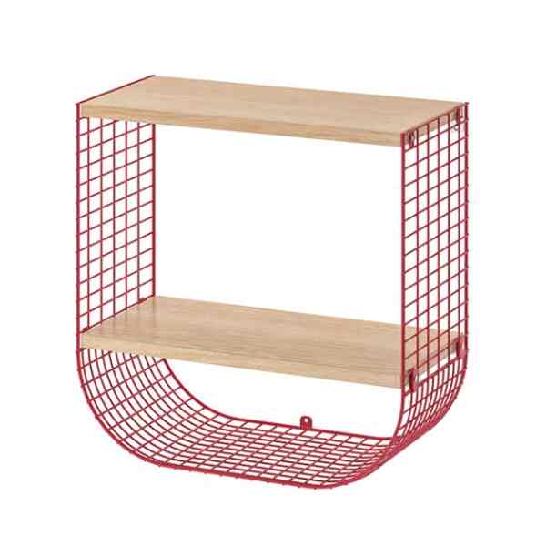 SVENSHULT Wall shelf with storage