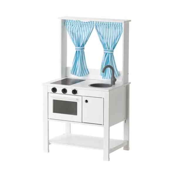 SPISIG スピスィグ おままごとキッチン カーテン付き