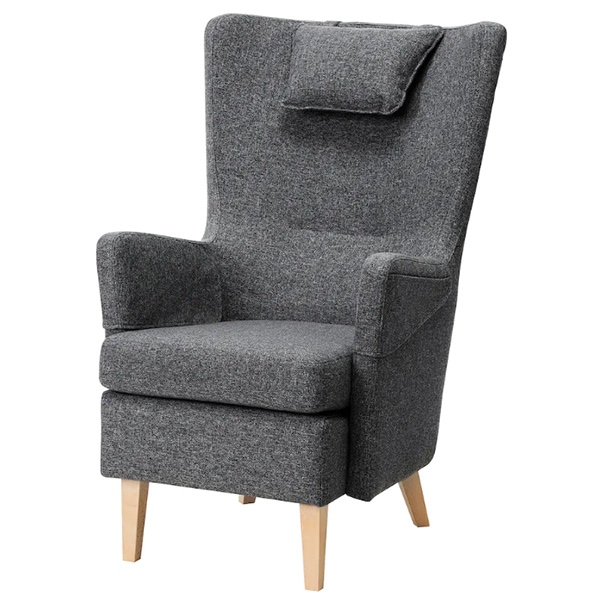 이케아 OMTANKSAM 옴텡크삼 암체어