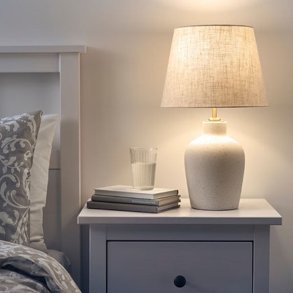 IKEA BLIDVÄDER ブリドヴェーデル テーブルランプ | Textile Fiber