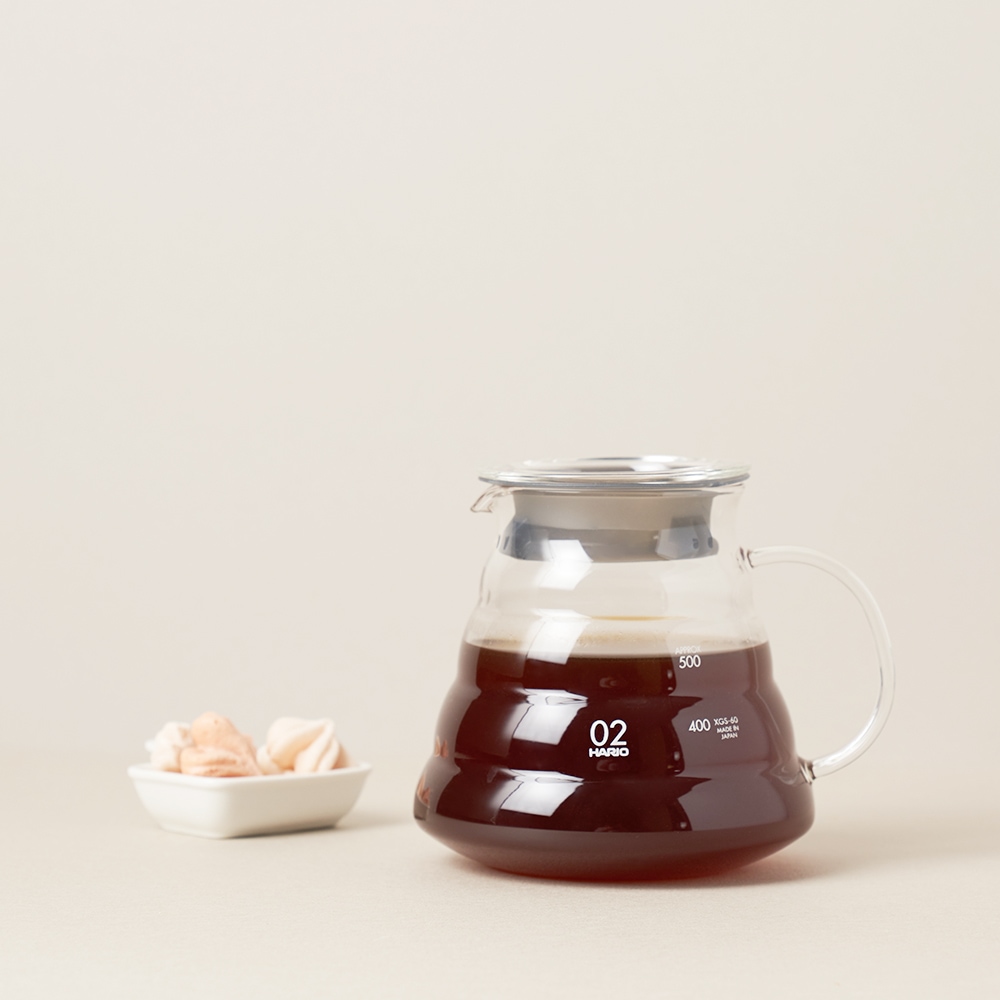 하리오 클리어 렌지 서버 600ml XGS-INT-02TB
