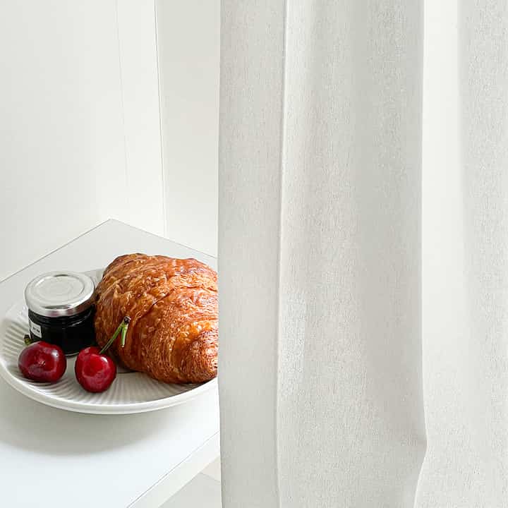 CHIFLYN TECH シフォン・リネン カーテン［2色・3種・3サイズ］